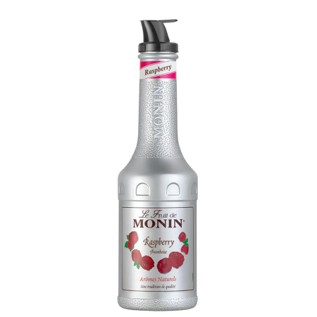 MONIN PUREE RASPBERRY 4 X 1 L